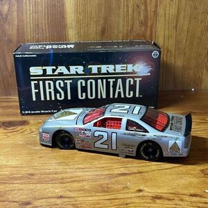Star Trek First Contact 1996 NASCAR Michael Waltrip Diecast Stock Car Winston